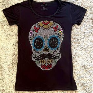 CRYSTAL SKULL SOFT T-SHIRT